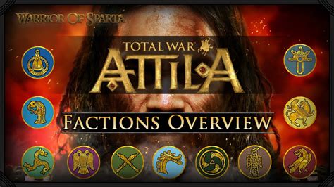 total war attila playable factions.